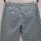 Banana Republic Navy Blue Avery Link Pattern Dress Executive Office Pants 8P