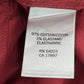 Banana Republic Red Stretch Button Down Long Sleeve Mens Cotton Dress Shirt L