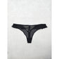George Black Lace Panty Lace Dainty Whimsy Sexy Goth Fairy Bridal Large