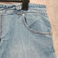 Faded Glory Blue Denim Jeans Boho Western Casual Women's Shorts Size 14