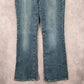 026. LA Blues Straight Leg Medium Wash Cotton Denim Pants Jeans 12
