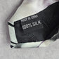 J. Garcia Gray Black Marble Geometric Abstract Silk Neck Tie Men's