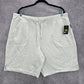 Athletic Works White Running Casual Beach Sports Active Pants Shorts Plus XXL 2X