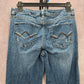 057. Apt 9 Bootcut Modern Fit Blue Straight Flare Denim Pants Jeans 4