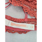 Colsie Rust Lace Floral Fairy Bridal Whimsy Romantic Bralette Small