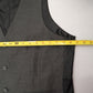 Gray 5 Button 2 Welt Pocket Waistcoat Formal Tuxedo Suit Vest Large 42R