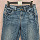 057. Apt 9 Bootcut Modern Fit Blue Straight Flare Denim Pants Jeans 4