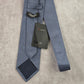 ChenOne Italy Blue Jacquard Plain Executive Corporate Silk Neck Tie Men's