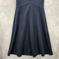 Ryan Michelle Blue Sleeveless Fit Flare Formal Cocktail Dress Large