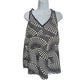 Polka Dot Racerback Liz Lange Maternity Swimsuit Coverup Beach Tankini Top XL