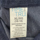 Time and Tru Blue Stretch Pullon Bermuda Pants Shorts Plus XL Extra Large 16 18