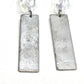 Silver Bead Bar Dangle Hook Earrings Fashion Jewelry