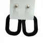 Brown Cream Long Dangle Dual Drop Earrings Fashion Jewelry JB1-04