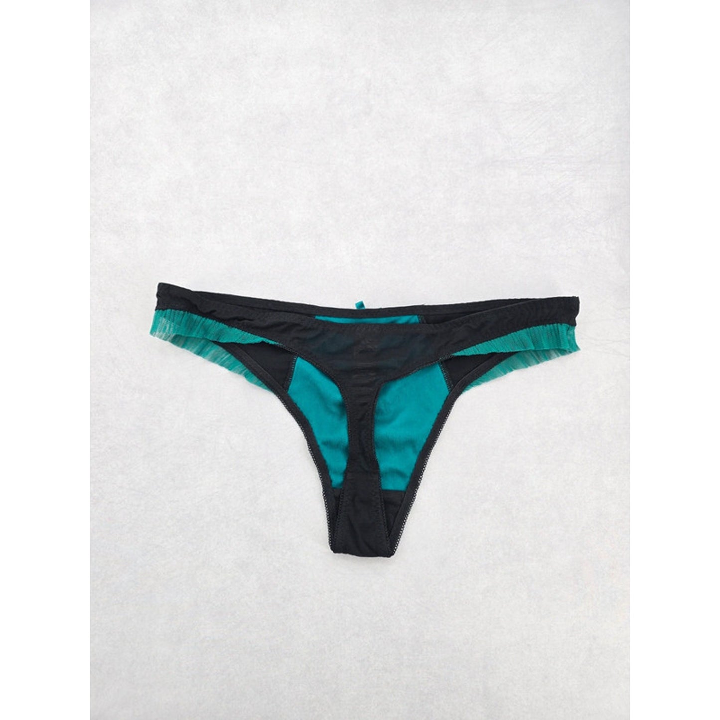 George Green Lace Panty Lace Dainty Whimsy Sexy Goth Fairy Coquette Bridal Large