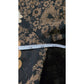 East 5th Black Sheer Whimsy Floral Top Medium