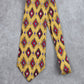 Jos. A. Bank Corporate Collection Yellow Geometric Silk Men's Neck Tie NWOT