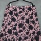 Sag Harbor Pink Blue Floral Knee Length Skirt Pull On Plus Boho XL Extra Large