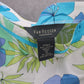Van Heusen Blue Floral Knee Length Cotton Whimsy Costal Beach Skirt Plus 18 NWT