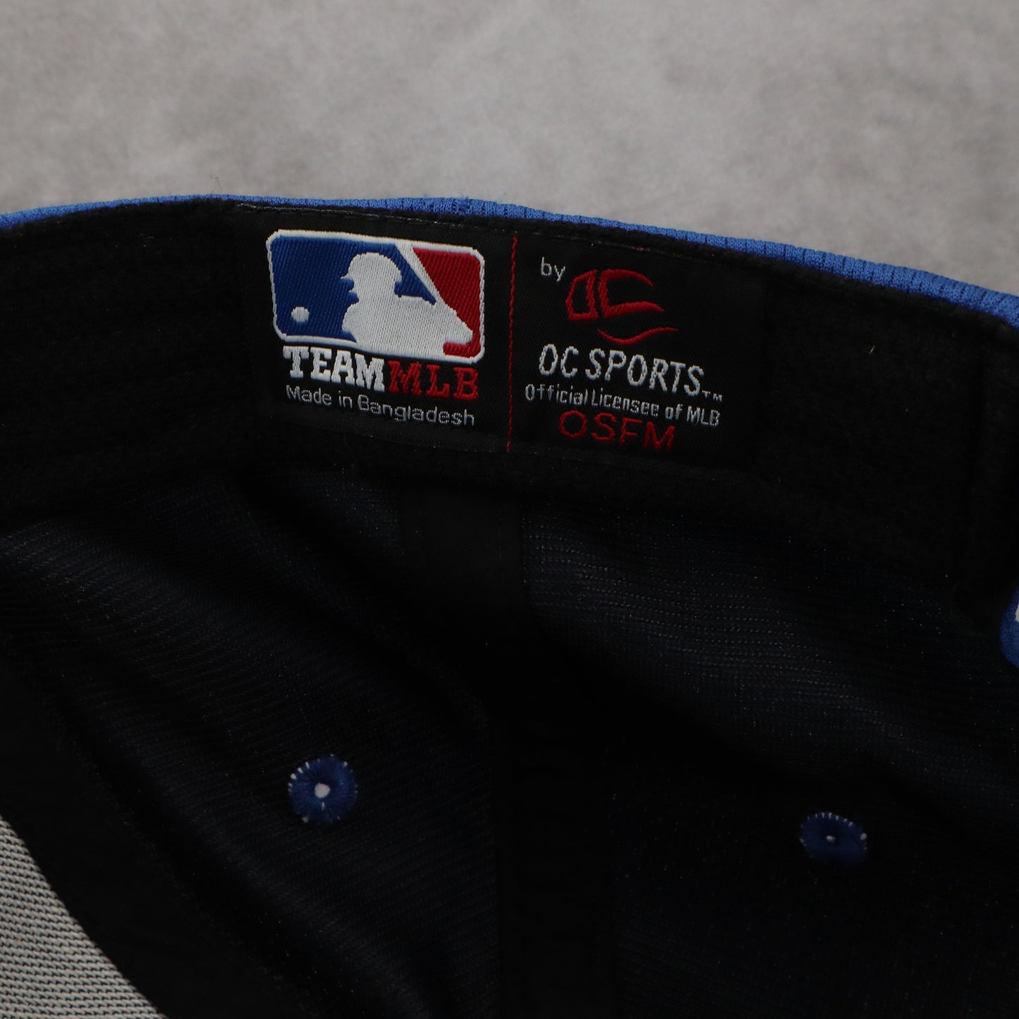 Chicago Cubs OC Sports Blue Athletic Team MLB Strap Back Baseball Cap Hat OSFM