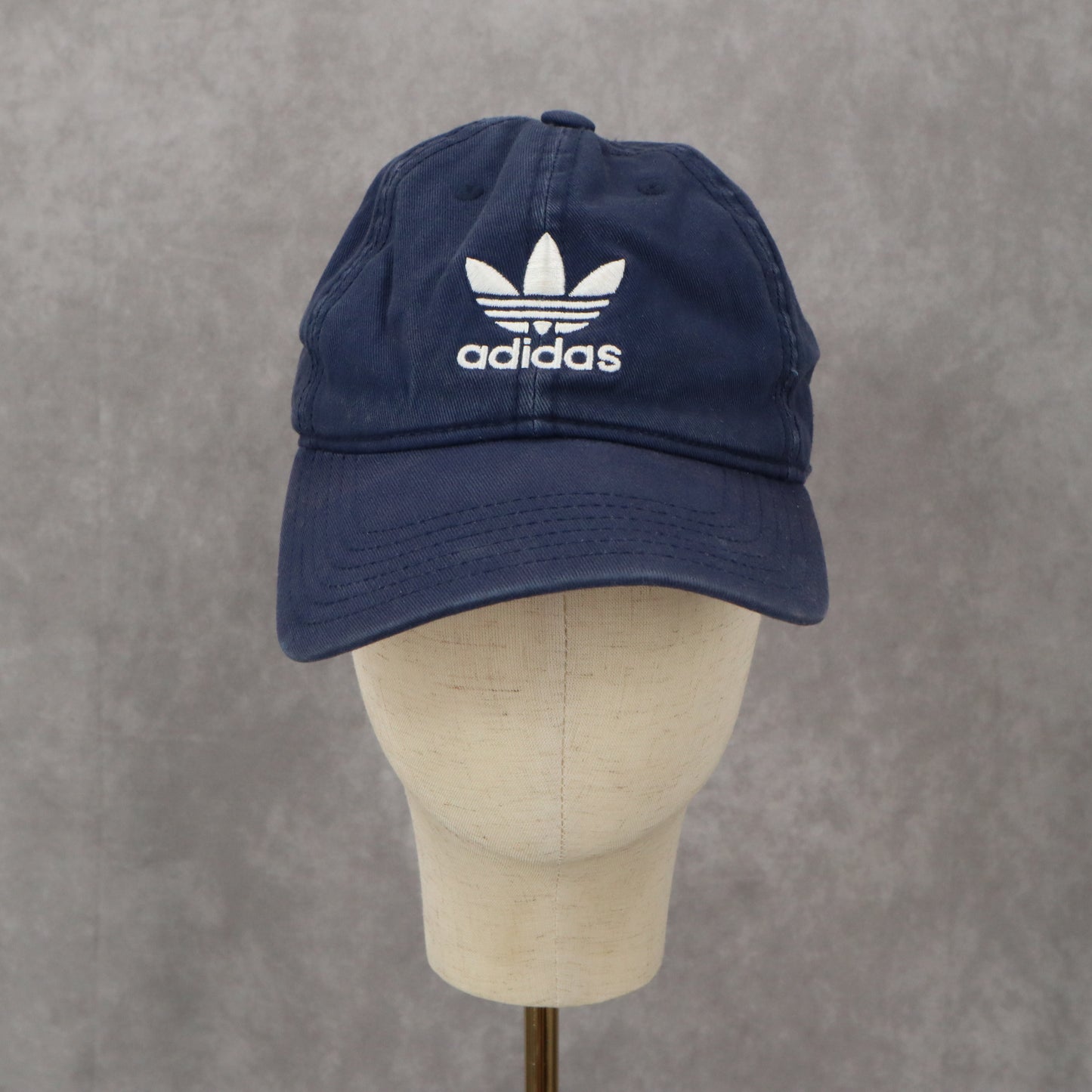 Adidas Blue Athletic Sports Golf Cloth Strap Buckle Cotton Baseball Cap Hat OSFM