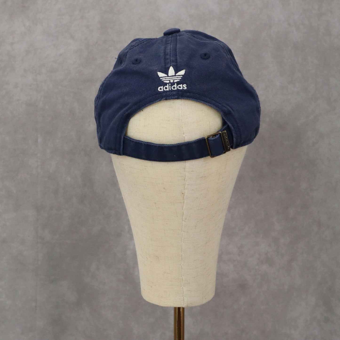 Adidas Blue Athletic Sports Golf Cloth Strap Buckle Cotton Baseball Cap Hat OSFM