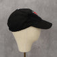 Sixth Man Performance Black Cardinals Sports Cloth Strap Baseball Cap Hat OSFM