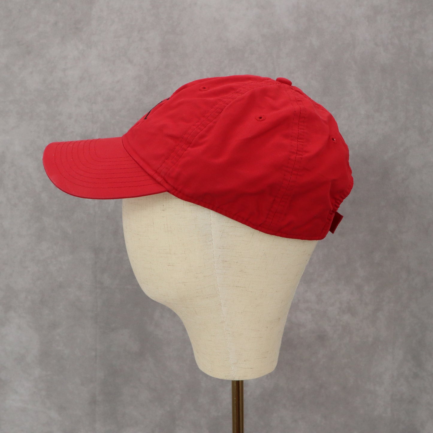 Jordan Red Jump Man Logo Sports Cloth Strap Buckle Baseball Cap Hat OSFM