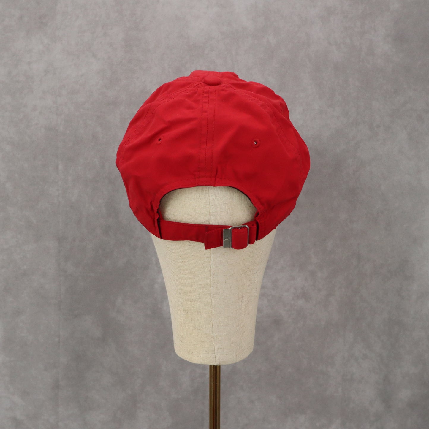 Jordan Red Jump Man Logo Sports Cloth Strap Buckle Baseball Cap Hat OSFM