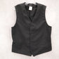 Fashion Seal Black 5 Button Pocket Waistcoat Formal Suit Vest 40R Medium