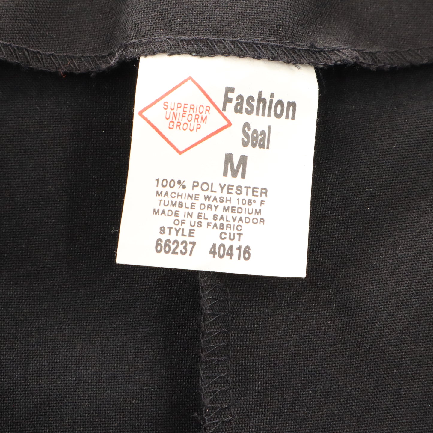 Fashion Seal Black 5 Button Pocket Waistcoat Formal Suit Vest 40R Medium