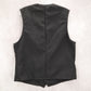 Fashion Seal Black 5 Button Pocket Waistcoat Formal Suit Vest 40R Medium