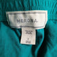 Merona Green Mini Skirt Pull On Tie Bottoms Plus Size 2XL