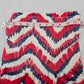 No Boundaries Red Smock Ruffle Tube Swim Sports Bra Beach Bikini Top M Medium