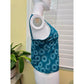 Merona Green Floral Tank Top XL