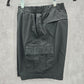 Old Navy Black Flat Front Cargo Active Bottoms Pants Shorts Small