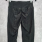 Black Honeycomb Scrunch Activewear Legging Yoga Pants Bottoms Small