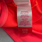 No Boundaries Orange Tie Bra Beach Bikini Bralette Swim Top S Small