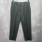 Haggar Gray Formal Preppy Business Executive Office Work Dress Pants Mens 38x30