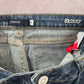 Vigoss Blue Skinny Distress Tapered Cotton Denim Jeans 9