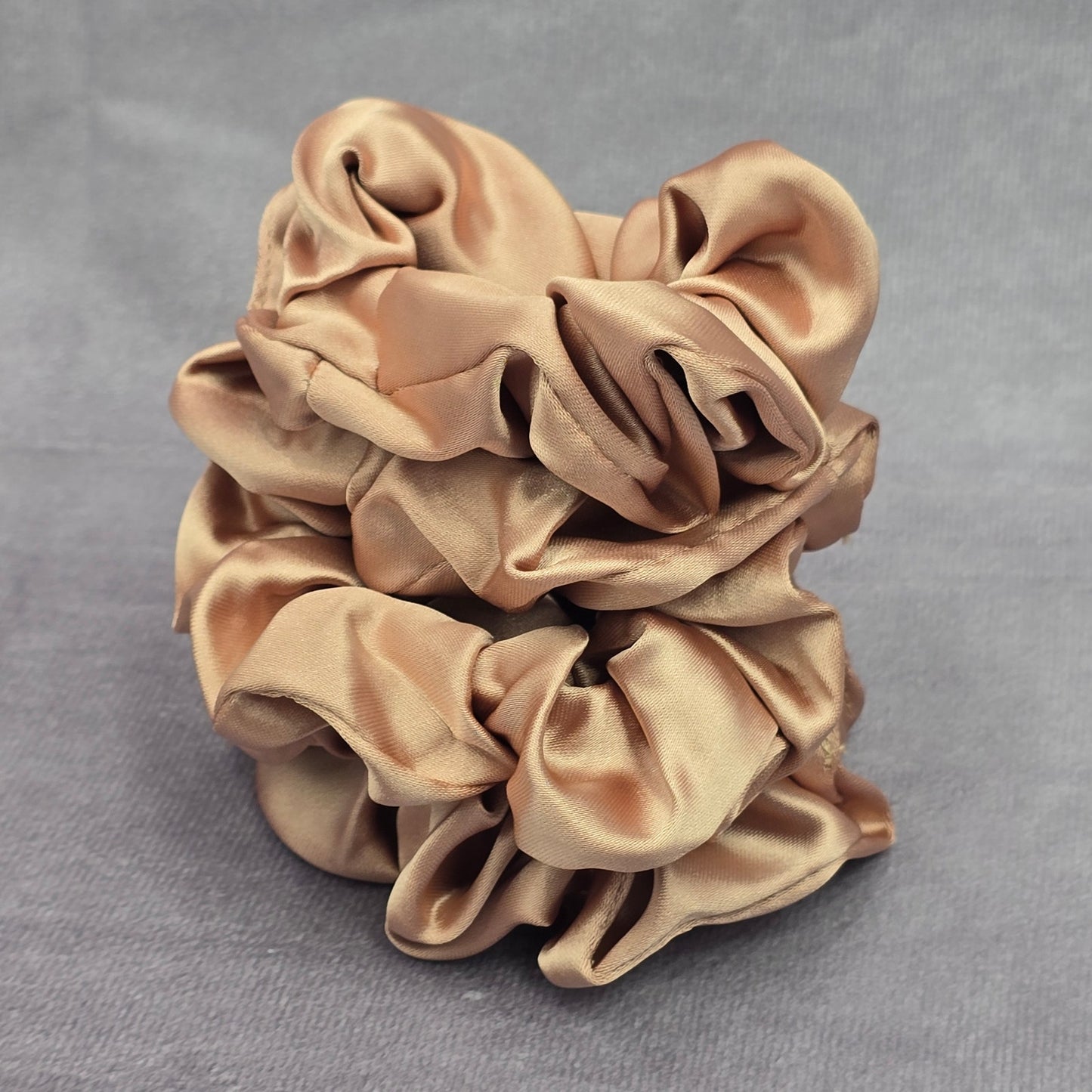Gold  Hair Accessories Scrunchie Hair Tie Hair Band Elastic Stretch SB24