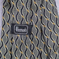 Harrods Knightsbridge Black Gold Repp Geometric 100% Silk Men's Neck Tie NWOT
