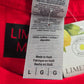 Red Wanderlust Yellow Cotton Handmade Boho Tshirt Large