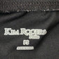 Kim Rogers Petite Black Pink Stripe Trouser Jogger Active Pants Bottoms PS Small