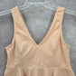 Pink Ruffle Padded Crop Swimwear Tankini Tank Top Medium M