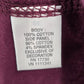 Converse Purple Button Down Long Sleeve Cotton Blouse Top Shirt XS