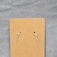 Pink Teardrop Hook Animal Handmade Earrings #JB1E1