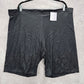 Catherines Black Sleep Intimates Stretch Compression Pants Shorts Plus 4X