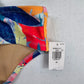 Old Navy Blue Tropical Leaf Print Swimwear Swimsuit Bikini Bottom Size 3XL