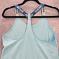 Nike Dri Fit Blue Racerback Athletic Active Sports Tank Top Small