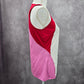 Fila White Red Pink Muscle Tee Tank Sleeveless Activewear Sportswear Top Small
